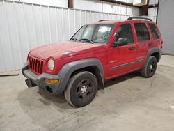 Salvage cars for sale from Copart Earlington, KY: 2004 Jeep Liberty Sport
