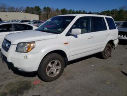 Salvage cars for sale at Exeter, RI auction: 2008 Honda Pilot EX