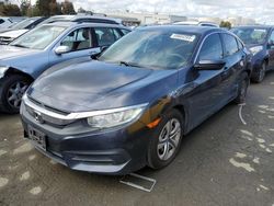 Honda salvage cars for sale: 2018 Honda Civic LX