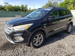 Salvage cars for sale at Riverview, FL auction: 2017 Ford Escape SE