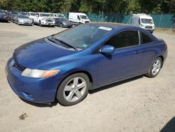 Salvage cars for sale from Copart Graham, WA: 2007 Honda Civic EX