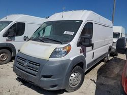Salvage cars for sale at Grand Prairie, TX auction: 2017 Dodge RAM Promaster 2500 2500 High