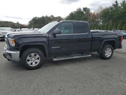 Salvage trucks for sale at Exeter, RI auction: 2015 GMC Sierra K1500 SLE