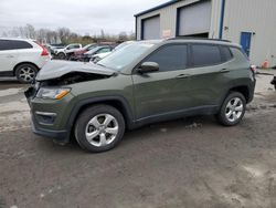 Salvage cars for sale at Duryea, PA auction: 2018 Jeep Compass Latitude