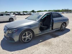 Salvage cars for sale from Copart San Antonio, TX: 2017 Mercedes-Benz E 300