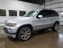 Salvage cars for sale from Copart Blaine, MN: 2006 BMW X5 4.8IS