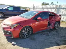 Salvage cars for sale from Copart Harleyville, SC: 2020 Toyota Corolla XSE