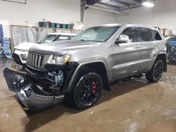 Salvage cars for sale at Elgin, IL auction: 2012 Jeep Grand Cherokee Overland