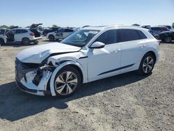 Salvage cars for sale at Antelope, CA auction: 2024 Audi Q8 E-TRON Premium Plus