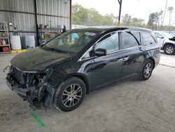 Salvage cars for sale at Cartersville, GA auction: 2011 Honda Odyssey EXL