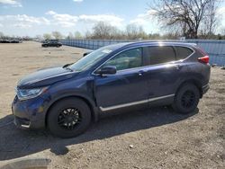 Salvage cars for sale from Copart London, ON: 2017 Honda CR-V Touring
