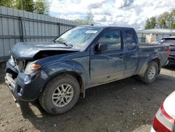 Salvage cars for sale from Copart Arlington, WA: 2015 Nissan Frontier S