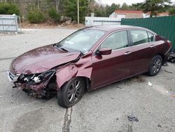 Honda Accord LX salvage cars for sale: 2013 Honda Accord LX