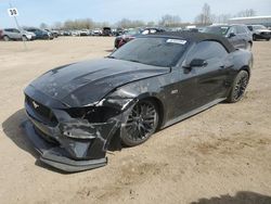 Salvage cars for sale at Davison, MI auction: 2018 Ford Mustang GT