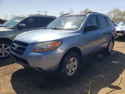 Salvage cars for sale from Copart Elgin, IL: 2009 Hyundai Santa FE GLS