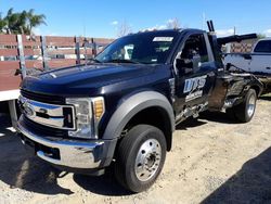 Salvage trucks for sale at Colton, CA auction: 2019 Ford F450 Super Duty