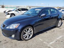 Lexus IS 250 salvage cars for sale: 2007 Lexus IS 250