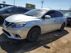 Salvage cars for sale at Chicago Heights, IL auction: 2017 Nissan Sentra S