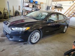 Salvage cars for sale from Copart Ham Lake, MN: 2015 Ford Fusion SE Hybrid