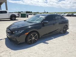 Salvage cars for sale from Copart West Palm Beach, FL: 2021 Honda Civic Sport