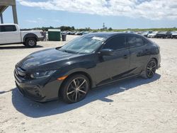 Honda salvage cars for sale: 2021 Honda Civic Sport