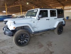 Salvage cars for sale from Copart Phoenix, AZ: 2016 Jeep Wrangler Unlimited Sahara