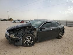 Salvage cars for sale from Copart Andrews, TX: 2016 Honda Accord LX