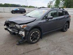 Salvage cars for sale at Dunn, NC auction: 2021 Subaru Crosstrek Premium