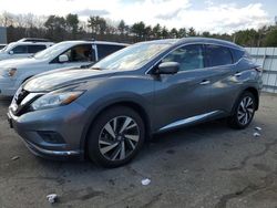 Salvage cars for sale from Copart Exeter, RI: 2016 Nissan Murano S