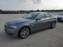 Salvage cars for sale from Copart San Antonio, TX: 2015 BMW 535 I
