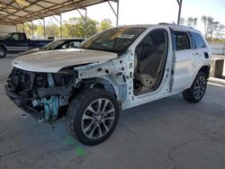 Salvage cars for sale at Cartersville, GA auction: 2017 Jeep Grand Cherokee Overland