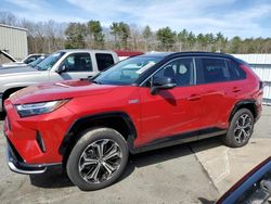 Salvage cars for sale at Exeter, RI auction: 2023 Toyota Rav4 Prime XSE