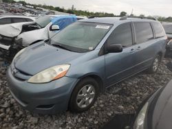 Salvage cars for sale at Madisonville, TN auction: 2010 Toyota Sienna CE