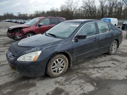 Salvage cars for sale from Copart Ellwood City, PA: 2003 Honda Accord EX