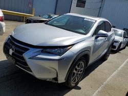 Salvage cars for sale from Copart Vallejo, CA: 2016 Lexus NX 200T Base