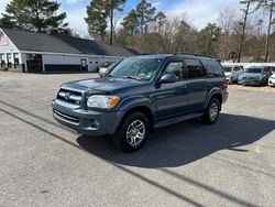 Salvage cars for sale from Copart North Billerica, MA: 2005 Toyota Sequoia Limited