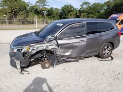 Salvage cars for sale from Copart Fort Pierce, FL: 2018 Honda Pilot EXL