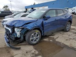 Salvage cars for sale from Copart Woodhaven, MI: 2023 Chevrolet Blazer 2LT