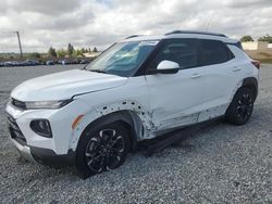 Salvage cars for sale at Mentone, CA auction: 2022 Chevrolet Trailblazer LT