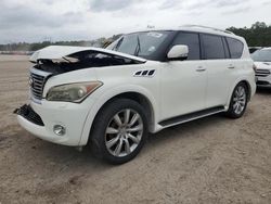 Salvage cars for sale at Greenwell Springs, LA auction: 2013 Infiniti QX56