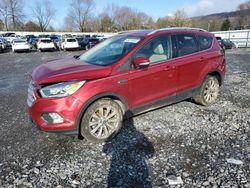 Ford Escape Titanium Vehiculos salvage en venta: 2018 Ford Escape Titanium