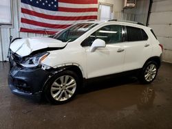 Salvage cars for sale from Copart Lyman, ME: 2017 Chevrolet Trax Premier