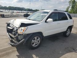 Salvage cars for sale at Dunn, NC auction: 2006 KIA New Sportage