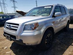 Honda salvage cars for sale: 2007 Honda Pilot EXL