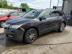 Salvage cars for sale from Copart Lebanon, TN: 2014 Acura MDX Technology