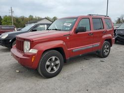 Salvage SUVs for sale at auction: 2008 Jeep Liberty Sport