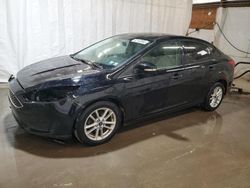 Salvage cars for sale at Ebensburg, PA auction: 2017 Ford Focus SE