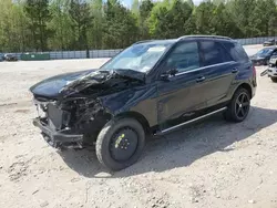 Vehiculos salvage en venta de Copart Gainesville, GA: 2017 Mercedes-Benz GLE 350 4matic