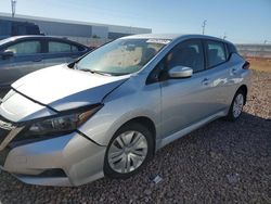 Salvage cars for sale from Copart Phoenix, AZ: 2021 Nissan Leaf S