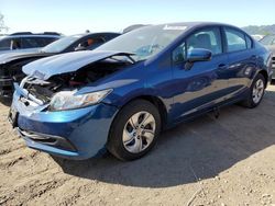 Salvage cars for sale at San Martin, CA auction: 2015 Honda Civic LX